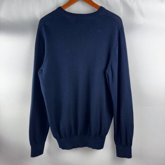 L.L Bean Men's Cotton Cashmere V-Neck Sweater - Picture 7 of 8